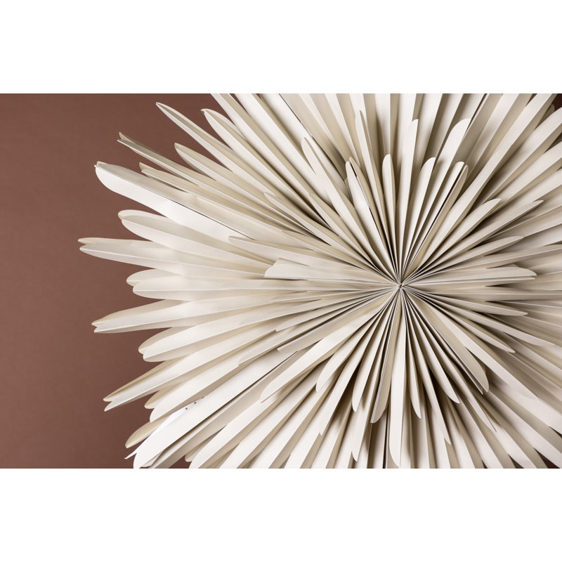 Brooklana 1 - Light Geometric Pendant, Beige, 100cm H x 100cm W x 100cm D