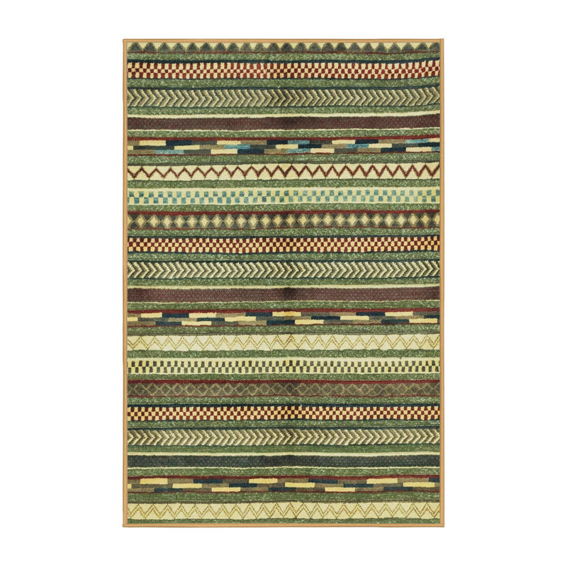 Abstract Indoor Rug, Rectangle 2' x 3'