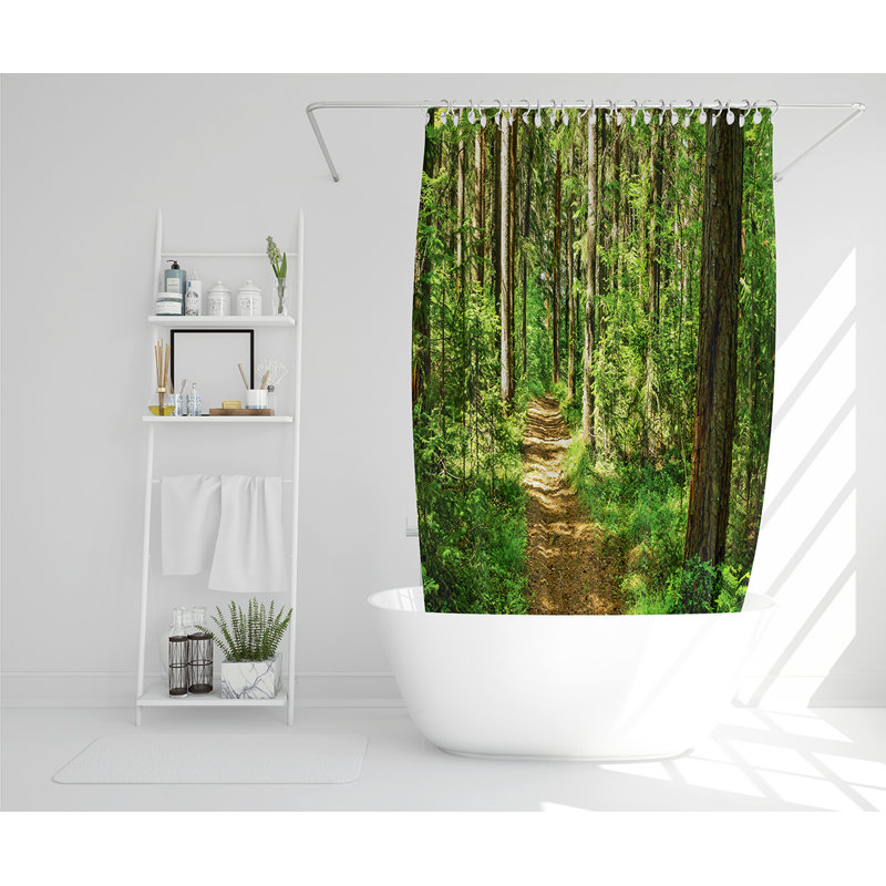 Ella-Jayne 13 Piece Polyester Shower Curtain Set