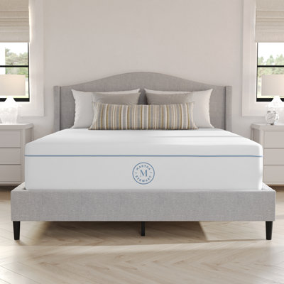 Martha Stewart SleepComplete Medium-Firm Pocket Spring and Foam Hybrid Dual-Action Cooling Mattress