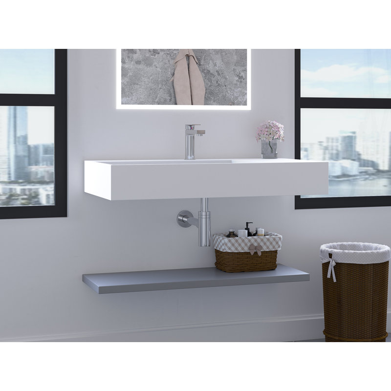 Siphon moderne extensible pour bouteille ronde avec ouverture de drain de 1,5 po, Chrome
