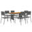 Rectangular 6 - Person 63" Long Dining Set with Cushions-1713374200-1731422145