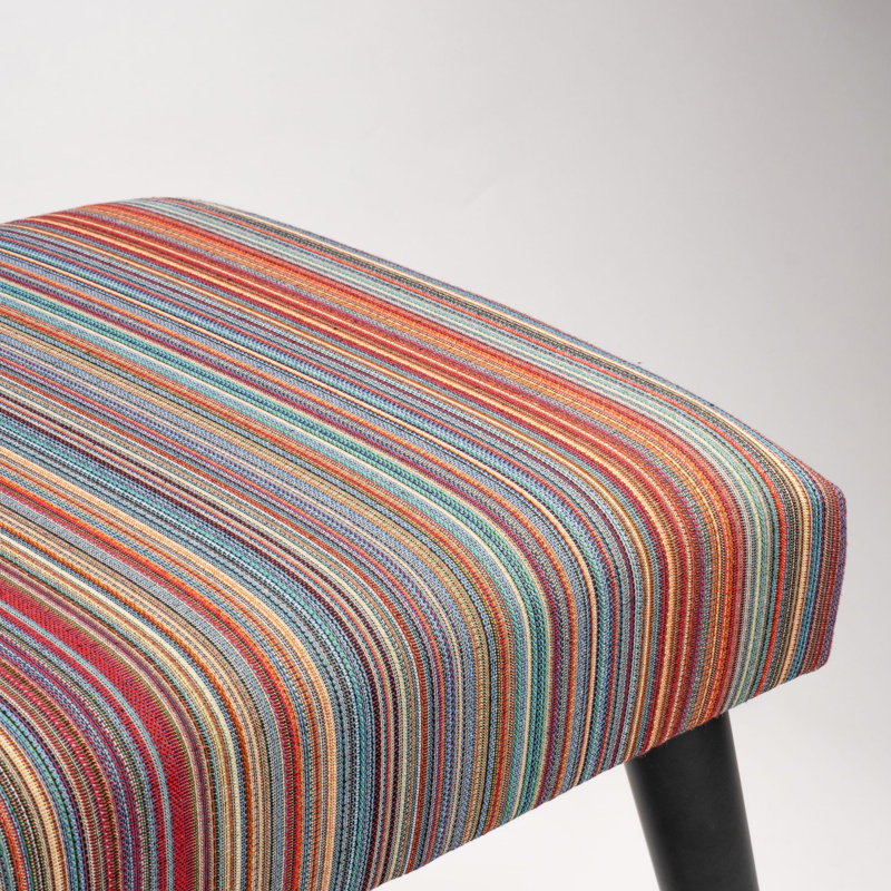 Lime Velvet Upholstered Bench, H40 x W100 x D30cm