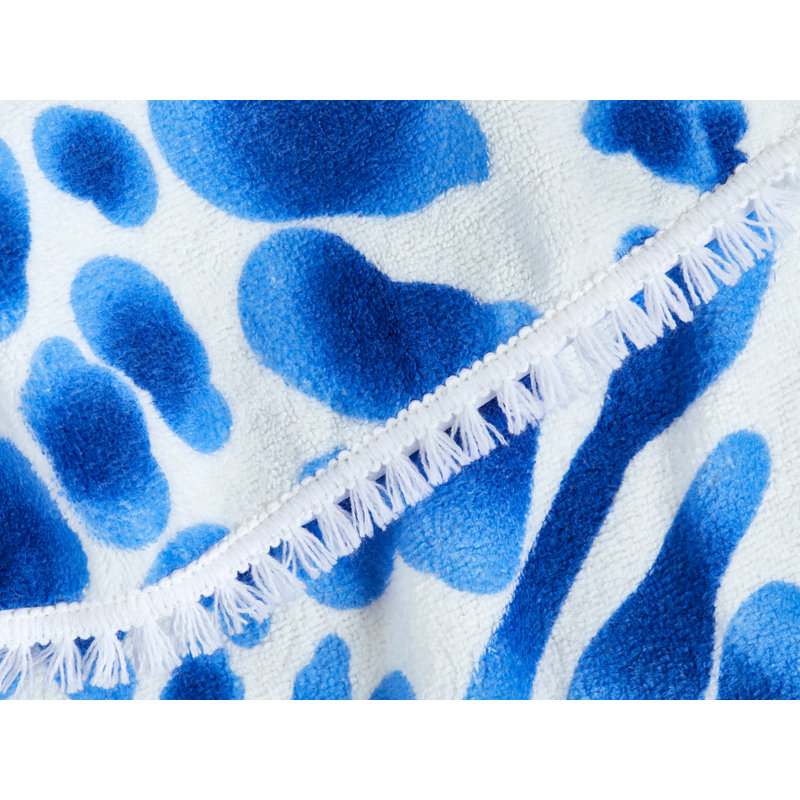 Turkish Cotton Round Beach Blanket Towel