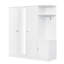 Armoire blanche avec miroir et rangement Max-120762749