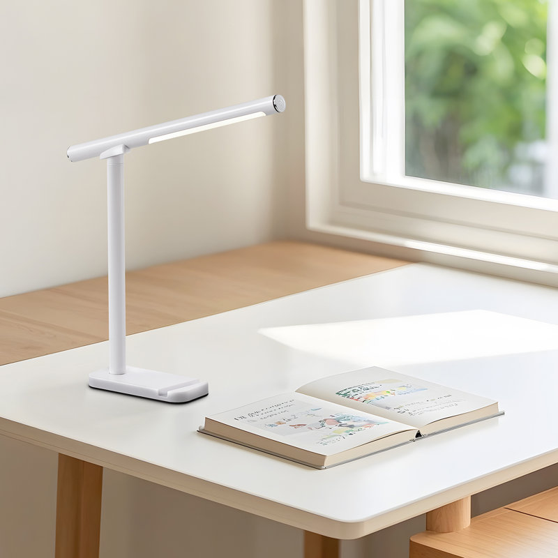 Libra Rechargeable Led Dimmable Desk Lamp, White