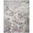 Makeba Floral Gray/Purple Area Rug-1156136315