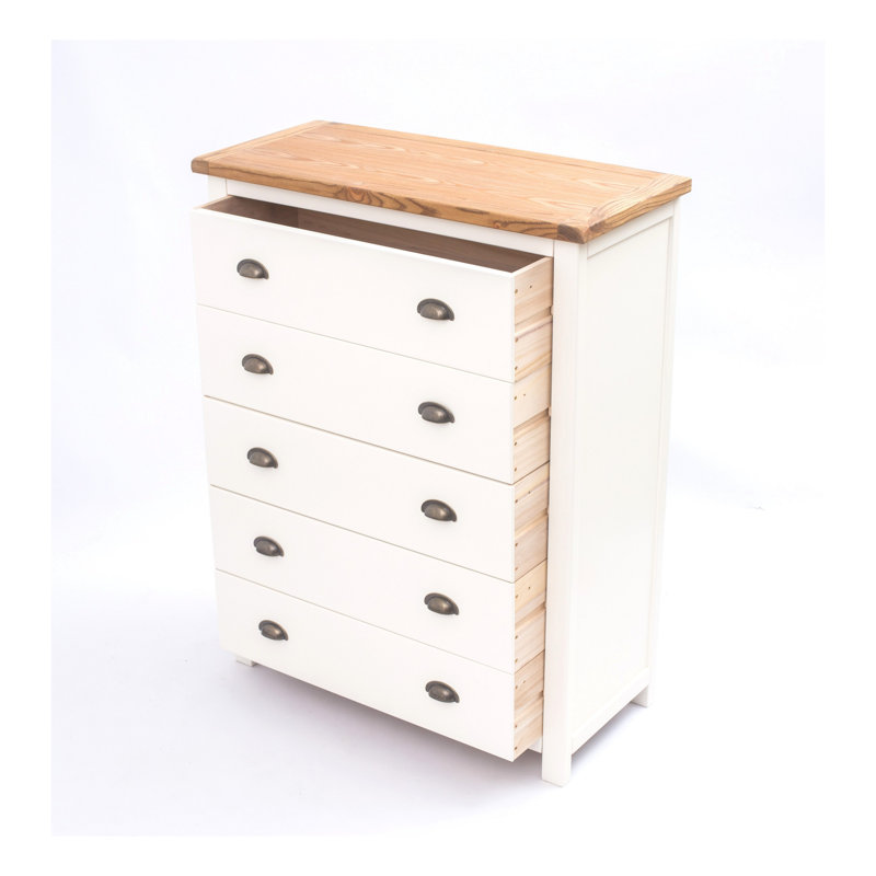 90cm W 5 - Drawer Chest of Drawers