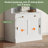 Sophisticated Tall Bookshelf with LED Lights and Versatile Storage Options-2121625592