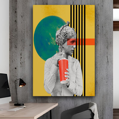 Peinture décorative sur toile