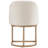 Borgos Linen Upholstered Barrelback Metal Base Dining Chair-2109288374-2100312528