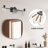 Stayko 3 - Light Bathroom vanity Lighting with 3 LED Bulbs Included