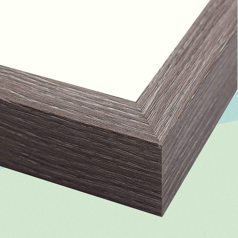 Cadre simple, gris, 12 po x 12 po