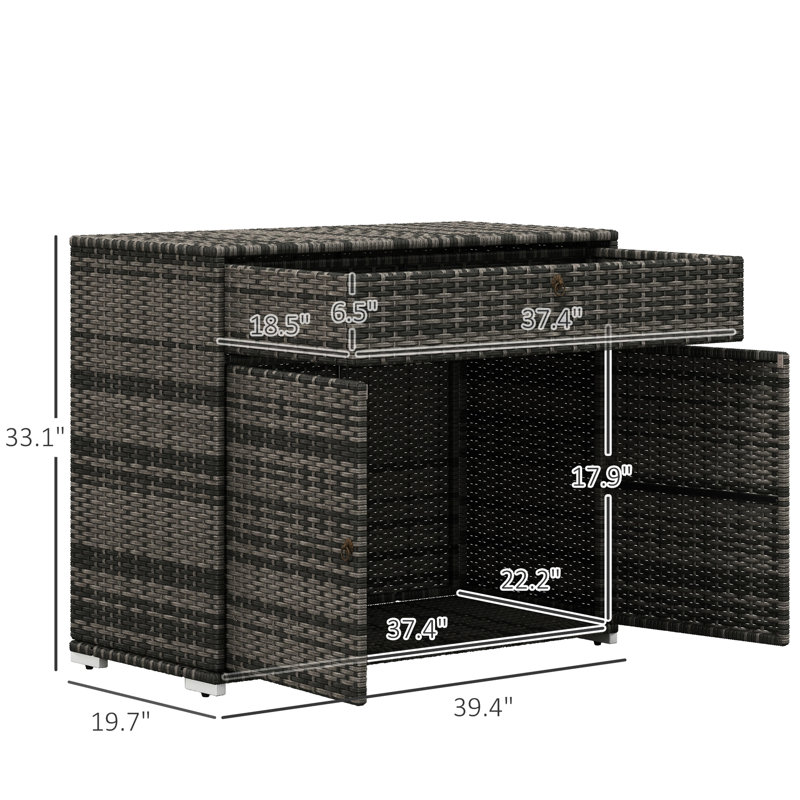 Armoire de rangement pour piscine et porte-serviettes d'extérieur - Accessoires pour spa