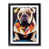 Brown Framed