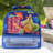 Insulated Lunch Bag Picnic Cooler Bag Blue Dinosaur