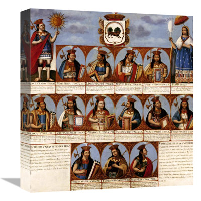 " La Dinastia Inca " by Peruvian School