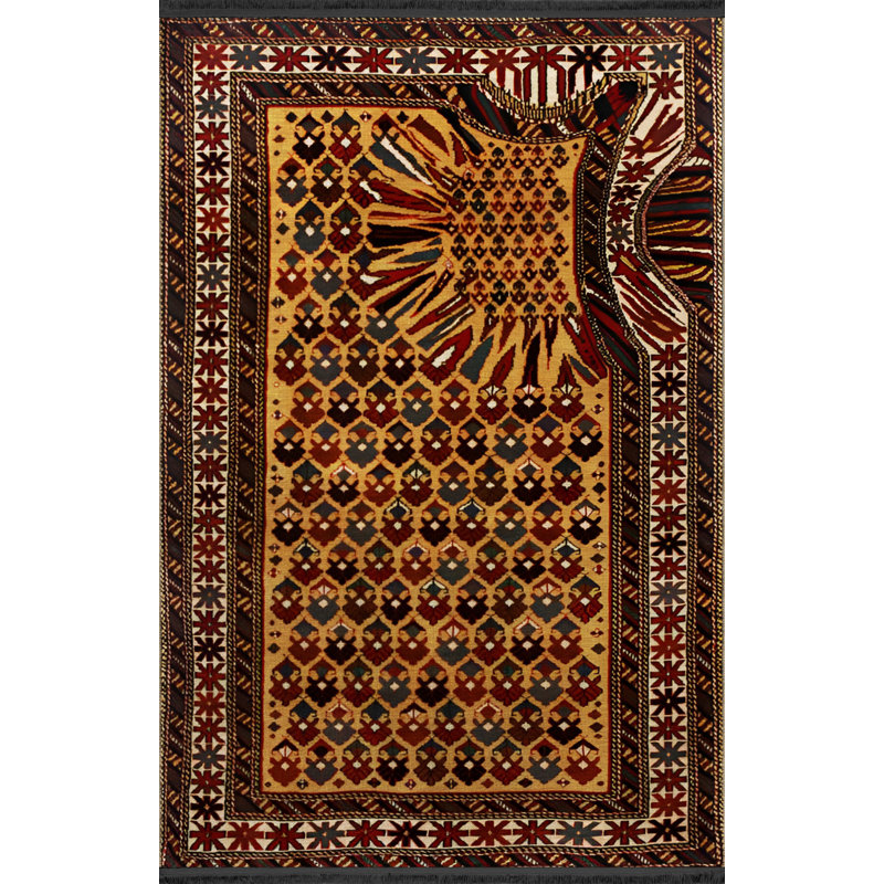 Tapis intérieur / extérieur Selayah, Tapis de couloir 3 pi 3 po x 9 pi 10 po