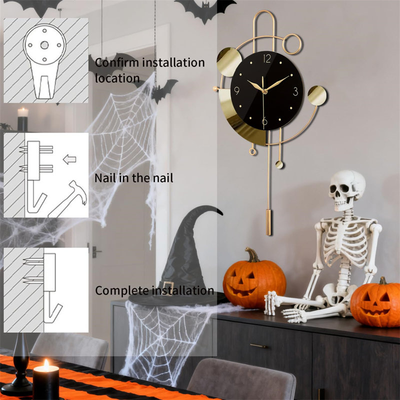 Metal Wall Clock