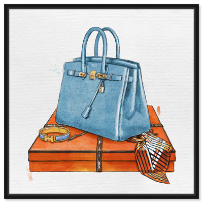 «My Bag Collection III Fashion and Glam», reproduction sur toile