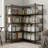  Metal Shelves For Storage, 5 Tier Storage Racks And Shelving, Adjustable Wire Shelving Unit, Garage Rack Pantry Shelves Kitchen Shelving-1410757962