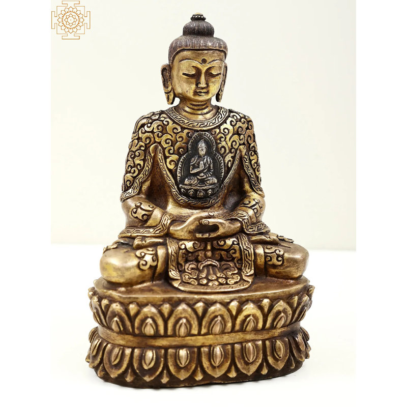Petit Bouddha dans Dhyana Mudra
