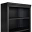 Suite de 5 bibliothèques, bois massif, tablettes réglables, DEL, noir pour bibliothèque de 82,25 po de hauteur, crayon