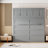 Murphy Bed Wall Bed With Top Cabinets, Bed Frame-406015964-406015965