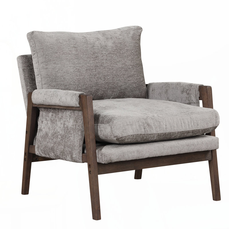 Fauteuil d'appoint Kelly, Gris