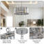 Lustre tambour 4 lumières Sarbash