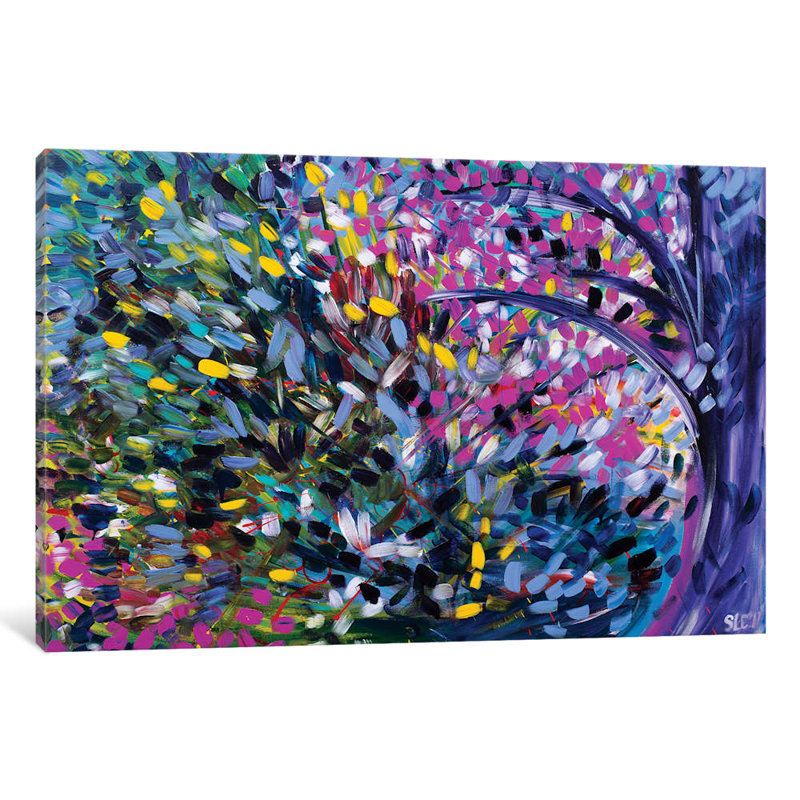 Parisian Fall by Shalimar Legaspi - Wrapped Canvas Gallery-Wrapped Canvas Giclee, 66.04 cm H x 45.72 cm W x 3.175 cm D