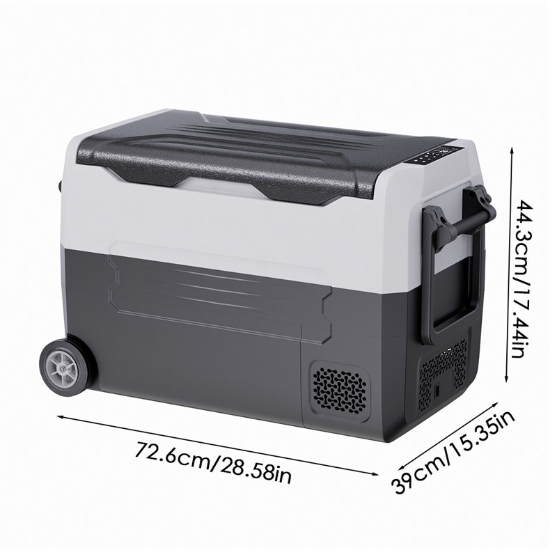 40L Compressor Car Refrigerator with Dual Temp