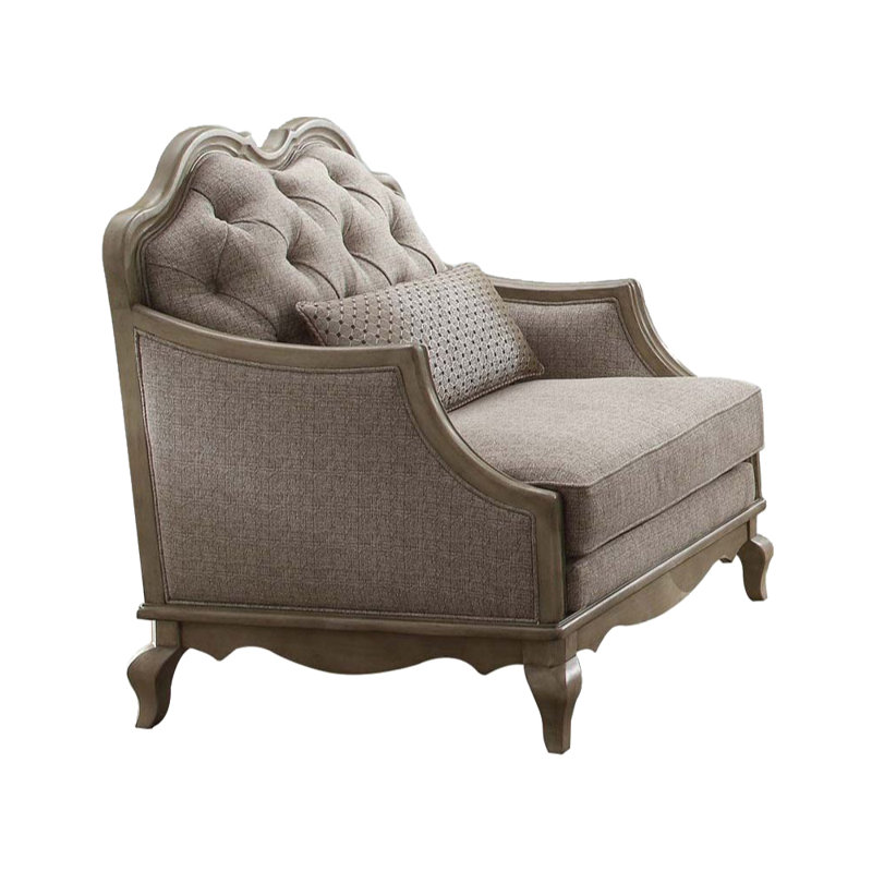 Fauteuil Jamelle en polyester touffeté de 97,53 cm de large Jamelle