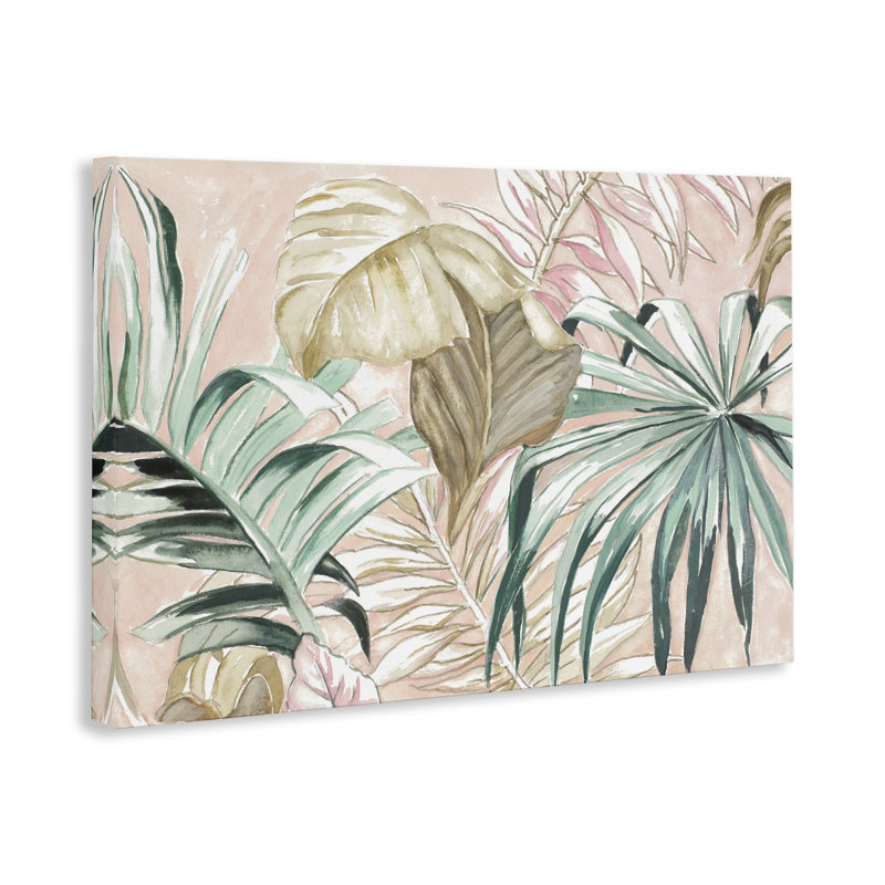 "Soft Soft Leaves" par Patricia Pinto, H 30 po x l 45 po