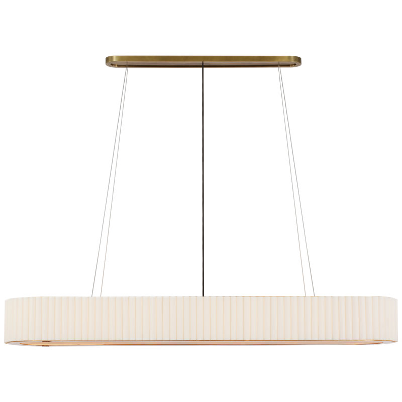 Palati 9 - Light Chandelier, Hand-Rubbed Antique Brass