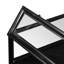 Shadow Box Glass End Table