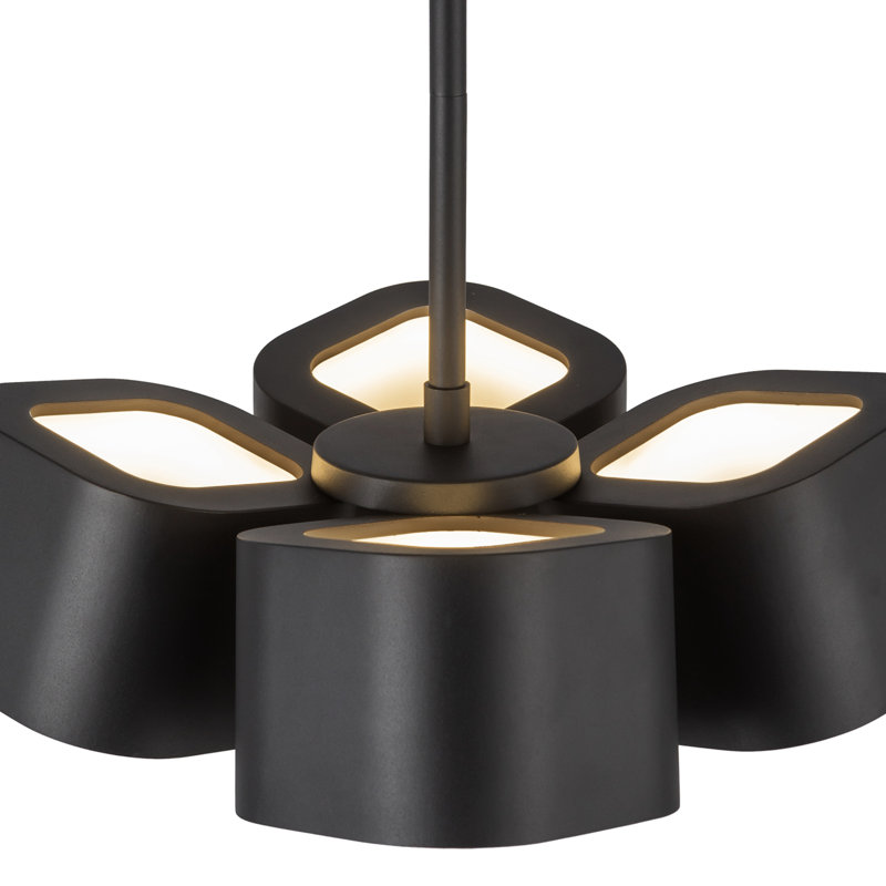 Arena 18-In Chandelier, 3175, 52.5" H x 11.5" W x 11.5" D, 4 Lights