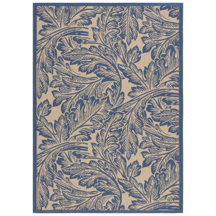 Herefordshire Performance Floral Indoor/Outdoor Area Rug