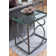 Metal Designs Ellipse Rectangular End Table