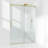 50-55 W X 72" H Frameless Single Sliding Shower Door with 3/8" (10mm) Clear Tempered Glass, Shatter-Resistant Film & Installation Hole Locator - Square Top Rail-122901998