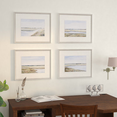 " Marshes Giclee " by Coggins 4 - Pieces Painting Print