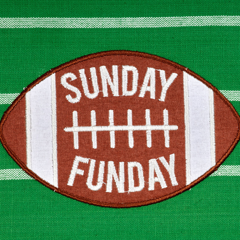 Ensemble 3 pièces de lingette de foot Sunday