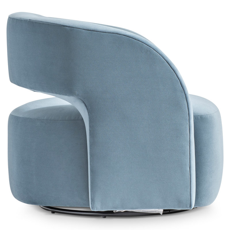 Chaise pivotante en tissu Chloe, 1619-040