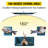 VEVOR Outdoor Portable Projector Screen Projector Screen-111302524