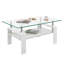 Table basse rectangulaire avec plateau en verre trempé-154174269-154174268