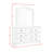 Govia Panel Bedroom Set In White-102833954-129000721