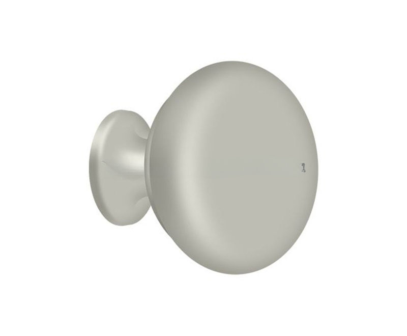 Deltana KRH114U15 Poignée ronde creuse Finition nickel satiné, Nickel brossé