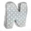 Georgijs Alphabet Letter Cushion N