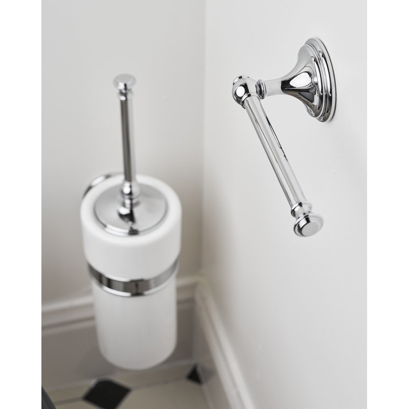 Kalos Wall Mount Toilet Paper Holder, Chrome