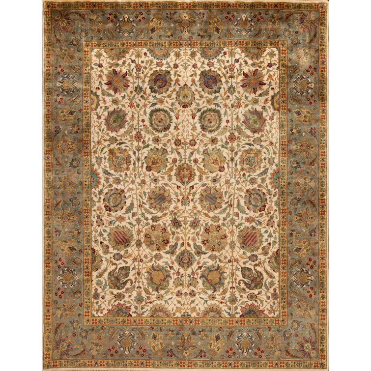 Kingdom Hand Knotted Wool Area Rug